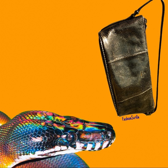 Gucci Exotic Mini Python Leather Bag Vintage Y2K Tom Ford - Picture 15 of 17